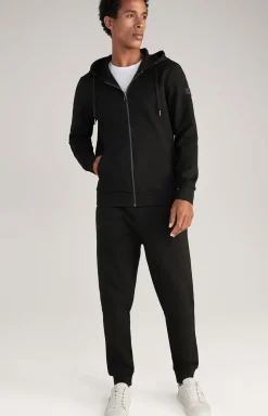 Sweatjacke Stratos in Schwarz