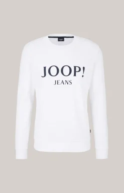 Sweatshirt Alfred in Weiß