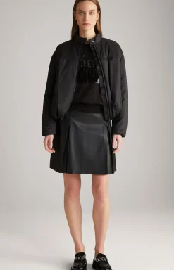 Sweatshirt in Schwarz