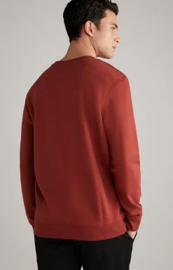 Sweatshirt Salazar in Rost