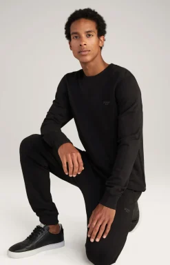 Sweatshirt Salazar in Schwarz