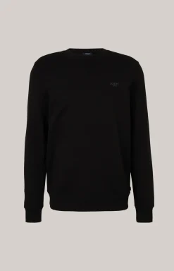 Sweatshirt Salazar in Schwarz