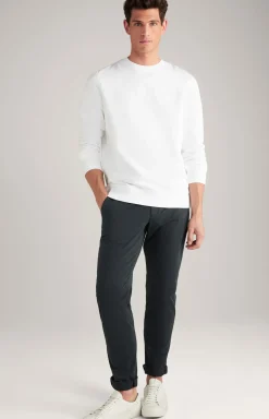 Sweatshirt Salazar in Weiß