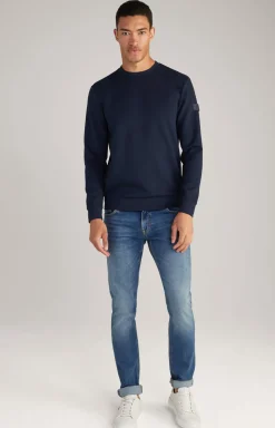 Sweatshirt Steve in Dunkelblau