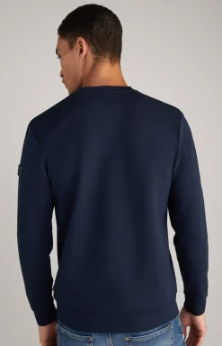 Sweatshirt Steve in Dunkelblau