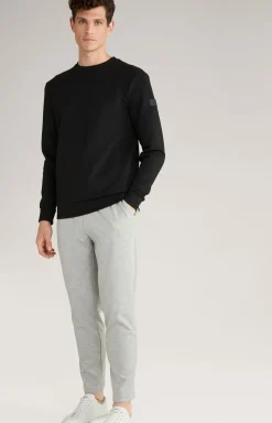 Sweatshirt Steve in Schwarz