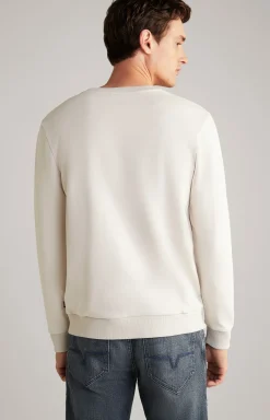 Sweatshirt Theseus in Hellbeige