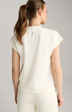 Sweat-T-Shirt in Beige