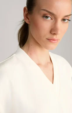 Sweat-T-Shirt in Beige