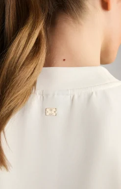 Sweat-T-Shirt in Beige