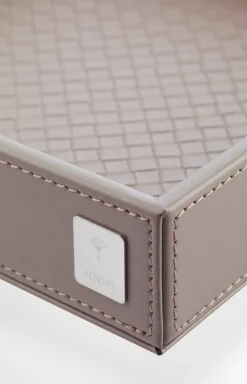 Tablett Bathline, Grau-Rosé