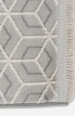 Teppich JOOP! METRIC in Silber