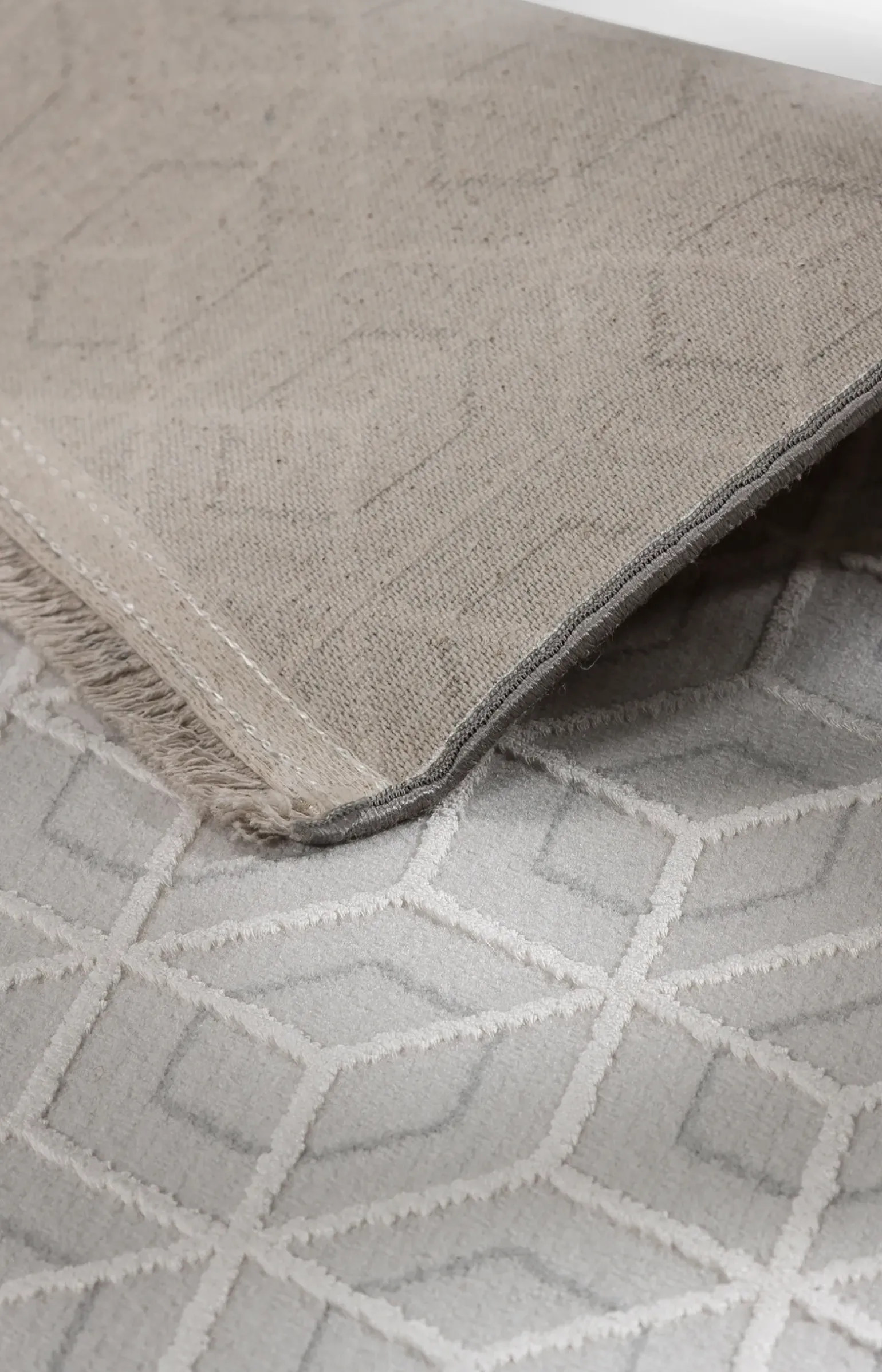 Teppich JOOP! METRIC in Silber