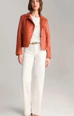 Tüll-T-Shirt in Offwhite