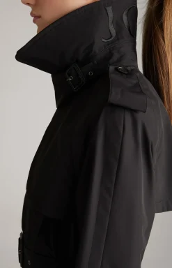 Trenchcoat in Schwarz