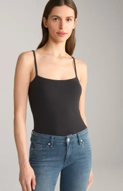 Trägertop in Schwarz