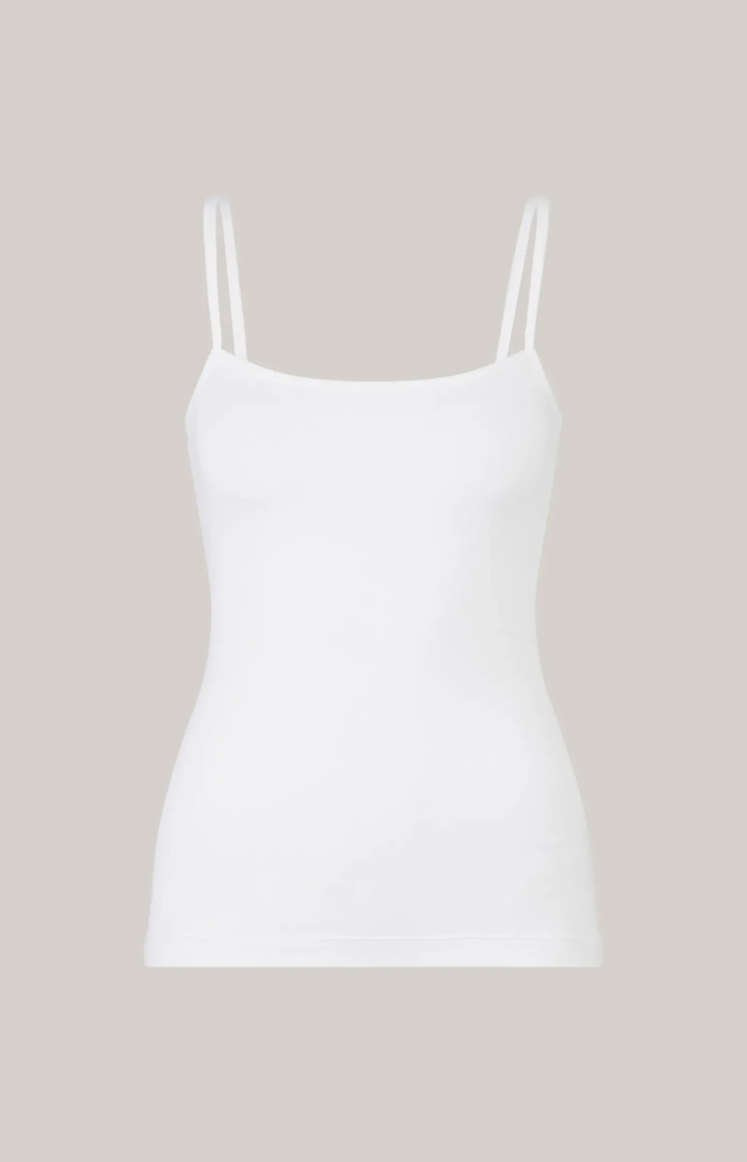 Trägertop in Weiß