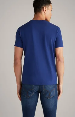 T-Shirt Alphis in Blau