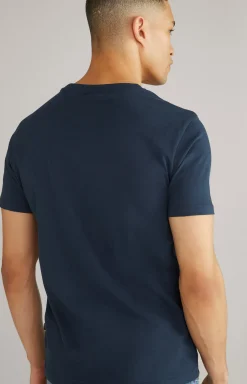 T-Shirt Alphis in Dunkelblau