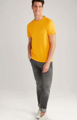 T-Shirt Alphis in Gelb