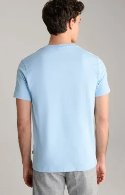 T-Shirt Alphis in Hellblau
