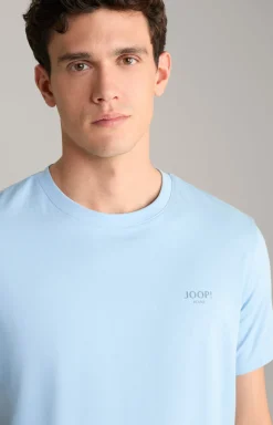 T-Shirt Alphis in Hellblau