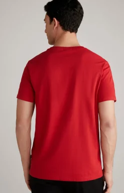 T-Shirt Alphis in Rot