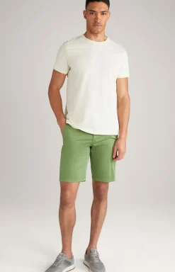 T-Shirt Carisio in Beige gestreift