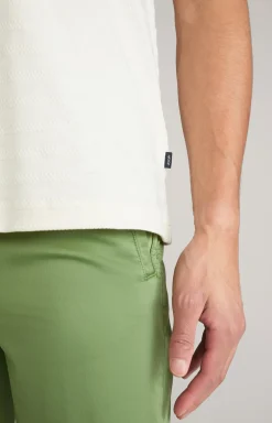 T-Shirt Carisio in Beige gestreift