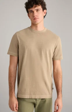 T-Shirt Carusio in Hellbraun