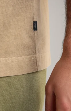 T-Shirt Carusio in Hellbraun