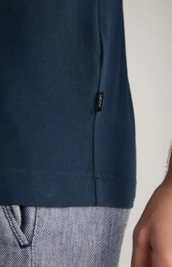 T-Shirt Cedric in Dunkelblau