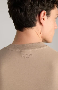 T-Shirt Cedric in Hellbraun