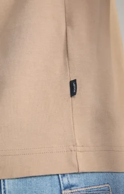 T-Shirt Cedric in Hellbraun