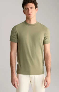 T-Shirt Cedric in Oliv