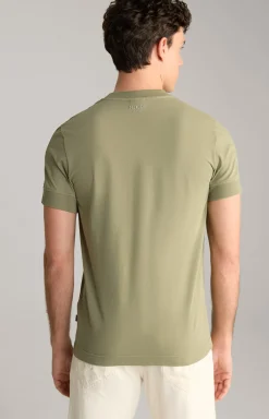 T-Shirt Cedric in Oliv