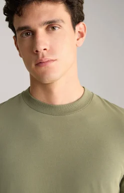 T-Shirt Cedric in Oliv