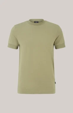 T-Shirt Cedric in Oliv