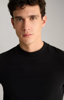 T-Shirt Cedric in Schwarz