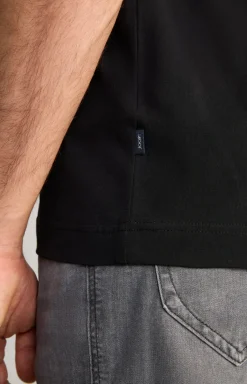 T-Shirt Cedric in Schwarz