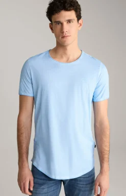T-Shirt Clark in Hellblau