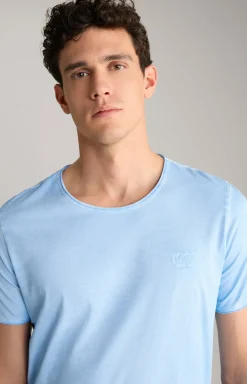 T-Shirt Clark in Hellblau