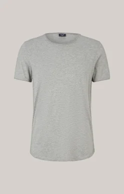 T-Shirt Cliff in Hellgrau