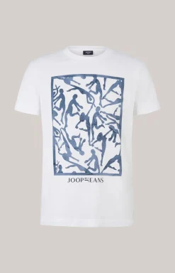 T-Shirt Cyrill in Weiß