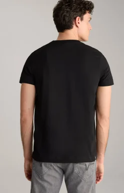 T-Shirt Dario in Schwarz