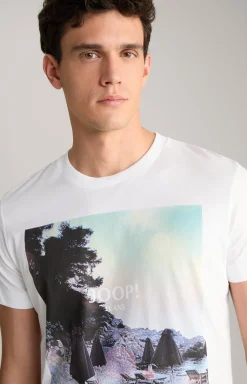 T-Shirt Dario in Weiß