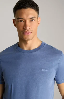 T-Shirt Paris in Blau