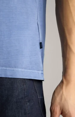 T-Shirt Paris in Blau