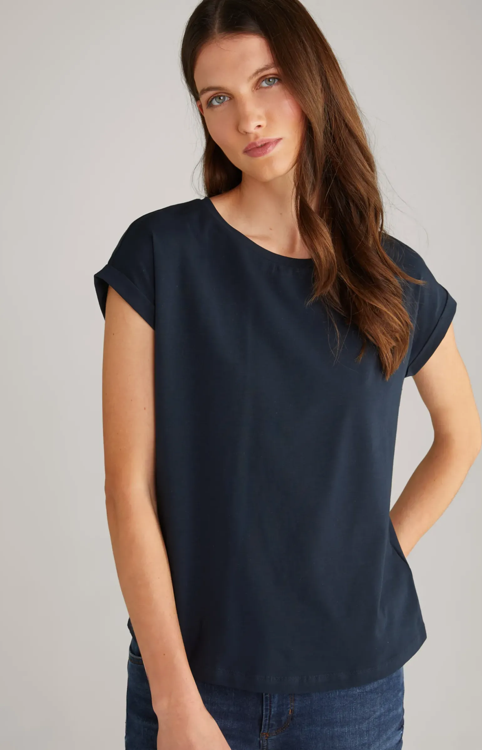 T-Shirt Tally in Dunkelblau