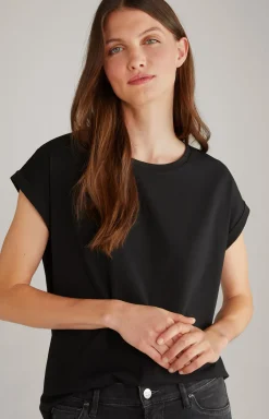 T-Shirt Tally in Schwarz